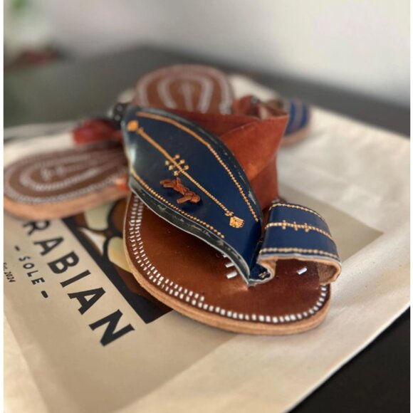 Valentine\'s Gift for Him - Handmade Leather Sandals - Dad Gift - Husband Gift main image 4